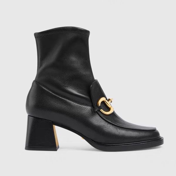 black block heeled mid-calf ankle boots lambskin leather side zipper shoes ankle combat boot high-heeled heel booties luxury designers brand
black block heeled mid-calf ankle boots lambskin leather side zipper shoes ankle combat boot high-heeled heel booties luxury designers brand