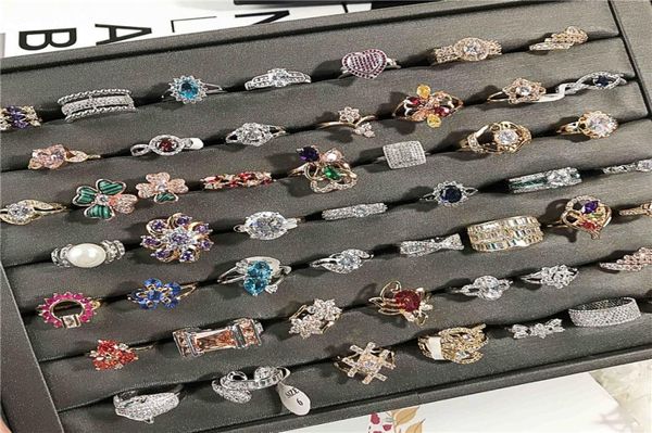 20pcslot charm full zircon crystal engagement ring fashion ladies ring diamond wedding rings for women gift party jewelry6805162, Silver
20pcslot charm full zircon crystal engagement ring fashion ladies ring diamond wedding rings for women gift party jewelry6805162, Silver