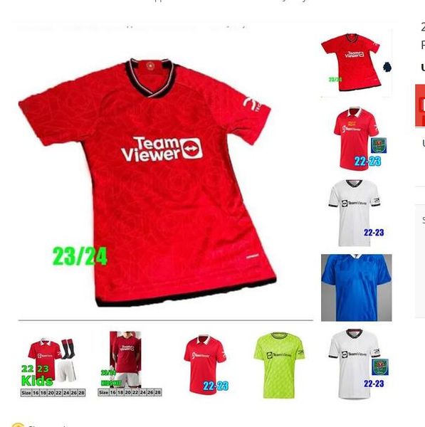 23 24 sancho soccer jerseys final b. fernandes rashford mans utds football shirt 2023 men kids kit fa eriksen cup casemiro manchesters lanca, Black;yellow
23 24 sancho soccer jerseys final b. fernandes rashford mans utds football shirt 2023 men kids kit fa eriksen cup casemiro manchesters lanca, Black;yellow