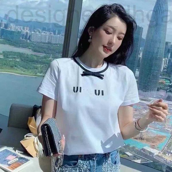 women's t-shirt designer summer new t shirt solid color letter printing graphic tee t women bow casual short sleeve pcgd, White
women's t-shirt designer summer new t shirt solid color letter printing graphic tee t women bow casual short sleeve pcgd, White