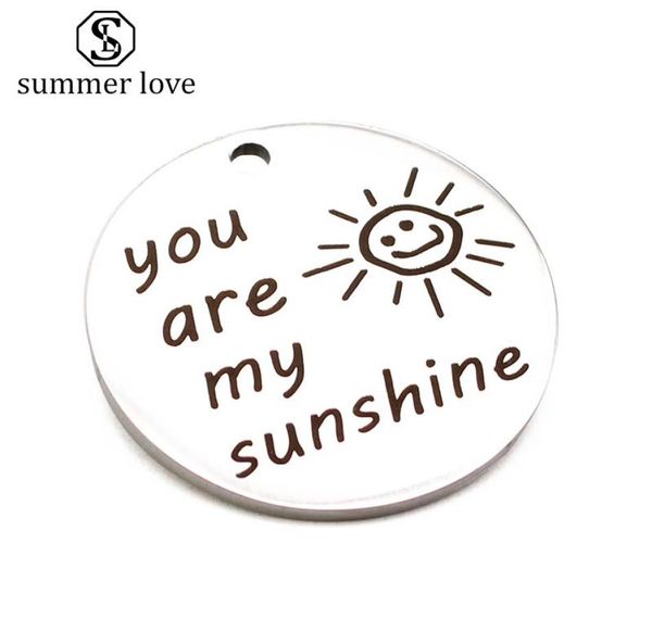316l stainless steel you are my sunshine charm for bangle bracelet necklace color not fade silver plating 25mm jewelr9593958, Bronze;silver
316l stainless steel you are my sunshine charm for bangle bracelet necklace color not fade silver plating 25mm jewelr9593958, Bronze;silver