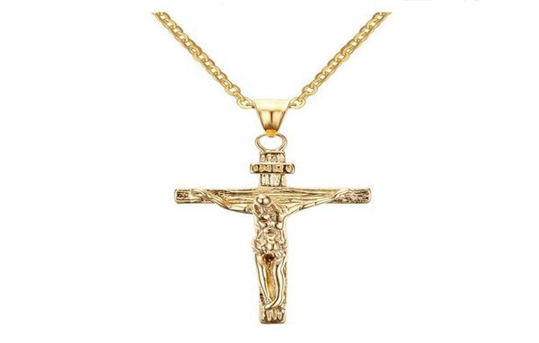 jesus piece pendant christian jewelry gift whole vintage stainless steel18k gold plated chain cross necklace men6162448, Silver
jesus piece pendant christian jewelry gift whole vintage stainless steel18k gold plated chain cross necklace men6162448, Silver