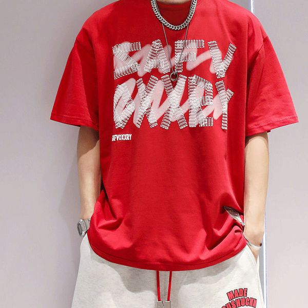 mens tshirts summer clothing casual korean version loose trend allmatch letter printed short sleeve round neck oversized tshirt 230707, White;black
mens tshirts summer clothing casual korean version loose trend allmatch letter printed short sleeve round neck oversized tshirt 230707, White;black