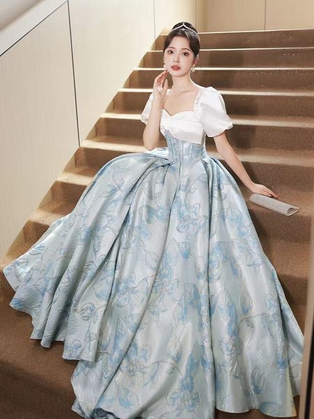 sky blue princess mermaid prom dresses plus size arabic sequined beaded evening wear gown poet long sleeves formal cocktail party dress moth, Black
sky blue princess mermaid prom dresses plus size arabic sequined beaded evening wear gown poet long sleeves formal cocktail party dress moth, Black