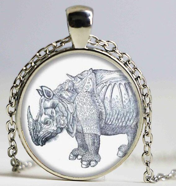 art pendant rhino necklace pendant jewelry rhinocerous jewellery wildlife gift picture art print4880880, Silver
art pendant rhino necklace pendant jewelry rhinocerous jewellery wildlife gift picture art print4880880, Silver