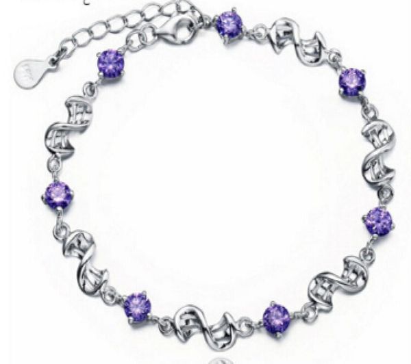 925 sterling silver amethyst rhodium bracelet for women selling korean silver jewelry whole6827922, Golden;silver
925 sterling silver amethyst rhodium bracelet for women selling korean silver jewelry whole6827922, Golden;silver