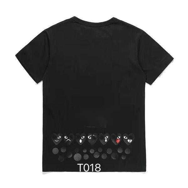 fashion mens play t shirt designer red heart commes casual women shirts des badge garcons high quanlity tshirts cotton embroidery 11 3a, White;black
fashion mens play t shirt designer red heart commes casual women shirts des badge garcons high quanlity tshirts cotton embroidery 11 3a, White;black