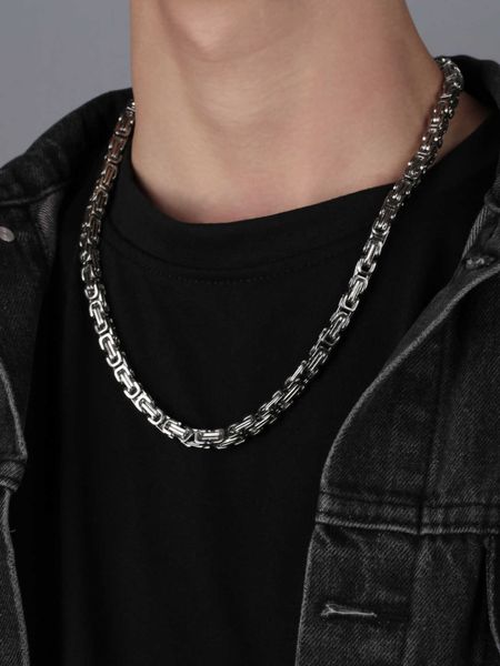 emperor cuba necklace men's fashion brand hip hop american high street men's chain men's fashion titanium steel gao qiqiang s, Black
emperor cuba necklace men's fashion brand hip hop american high street men's chain men's fashion titanium steel gao qiqiang s, Black