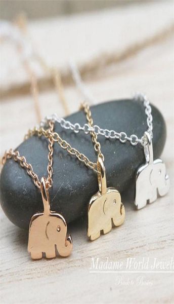 dainty baby elephant necklace women girl gold silver plated chain necklaces good luck elephant fashion fine jewelry t0283640586
dainty baby elephant necklace women girl gold silver plated chain necklaces good luck elephant fashion fine jewelry t0283640586