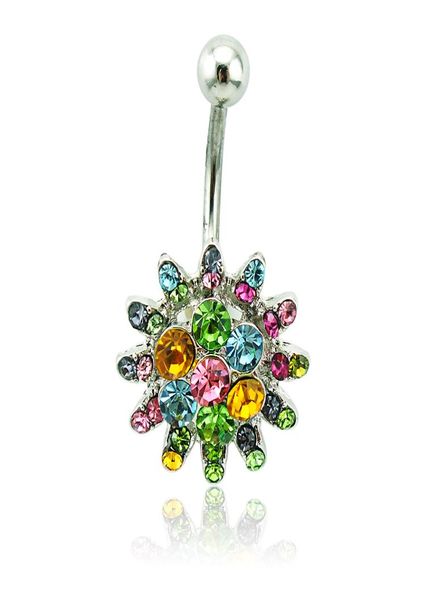 whole classic belly button rings surgical steel barbell color rhinestone flower navel rings body piercing jewelry1212390, Silver
whole classic belly button rings surgical steel barbell color rhinestone flower navel rings body piercing jewelry1212390, Silver