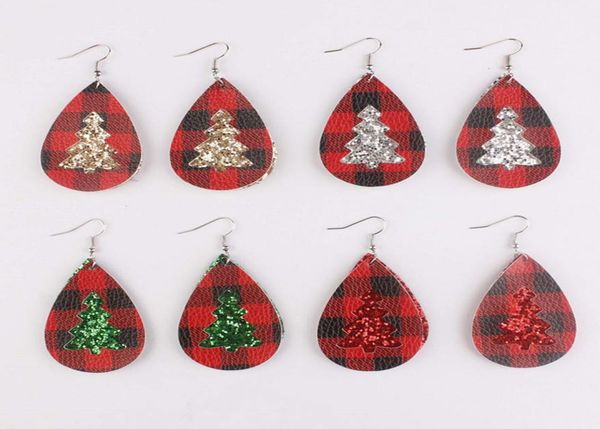 new trendy plaid baffalo christmas tree and glitter leather teardrop layering earrings for women christmas statement jewelry gifts8582584, Silver
new trendy plaid baffalo christmas tree and glitter leather teardrop layering earrings for women christmas statement jewelry gifts8582584, Silver