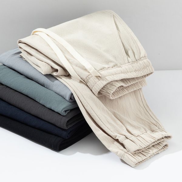 men s pants 2023 trousers cotton linen fashion casual solid color loose shorts straight streetwear 230707, Black
men s pants 2023 trousers cotton linen fashion casual solid color loose shorts straight streetwear 230707, Black