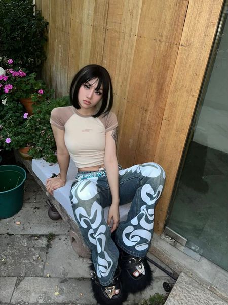 womens jeans y2k thorns series full of printed spoof font jeans american microla washed straight fashion retro mens and womens trousers 2307, Blue
womens jeans y2k thorns series full of printed spoof font jeans american microla washed straight fashion retro mens and womens trousers 2307, Blue