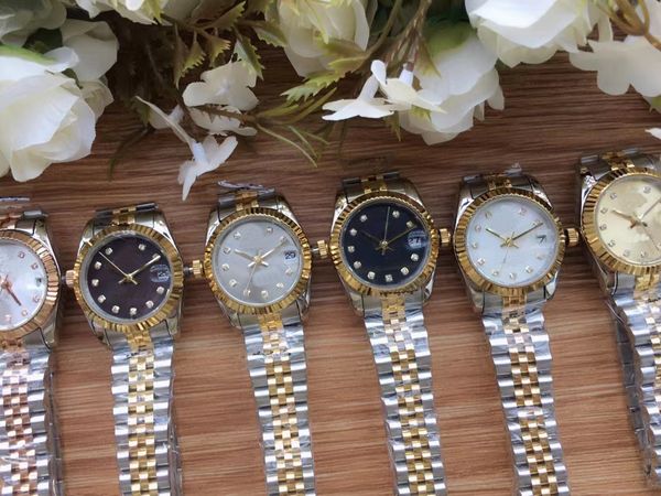 men/women designer watch watch watch log date stainless steel strap sapphire diamond fold buckle mechanical watch, Slivery;brown
men/women designer watch watch watch log date stainless steel strap sapphire diamond fold buckle mechanical watch, Slivery;brown