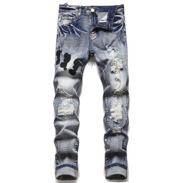 2023 designer ami jeans rips skinny hip ami for men ripped mens pants with holes denim man straight leg slim fit zipper fashion bikers, Blue
2023 designer ami jeans rips skinny hip ami for men ripped mens pants with holes denim man straight leg slim fit zipper fashion bikers, Blue