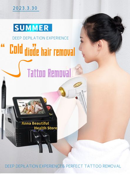 3000w 808 diode laser permanent portable 2 in 1 picosecond laser tattoo removal and hair removal switched machine, Black
3000w 808 diode laser permanent portable 2 in 1 picosecond laser tattoo removal and hair removal switched machine, Black