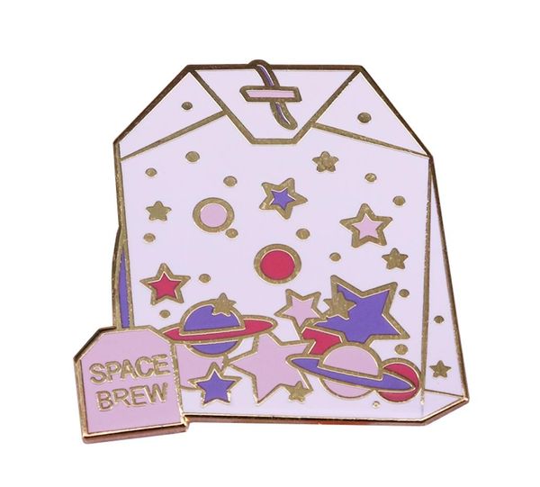 space brew lapel pin planet galaxy brooch funny tea bag badge creative astronomy jewelry9406684, Gray
space brew lapel pin planet galaxy brooch funny tea bag badge creative astronomy jewelry9406684, Gray
