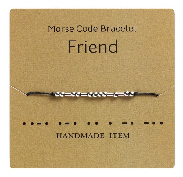 family friend friendship beads bracelets morse code bracelet charm bracelet for women men jewelry adjustable gifts5742677, Golden;silver
family friend friendship beads bracelets morse code bracelet charm bracelet for women men jewelry adjustable gifts5742677, Golden;silver