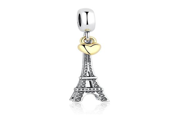 paris eiffel tower charm pendant gold heart beads fit bracelets necklaces1185704, Black
paris eiffel tower charm pendant gold heart beads fit bracelets necklaces1185704, Black