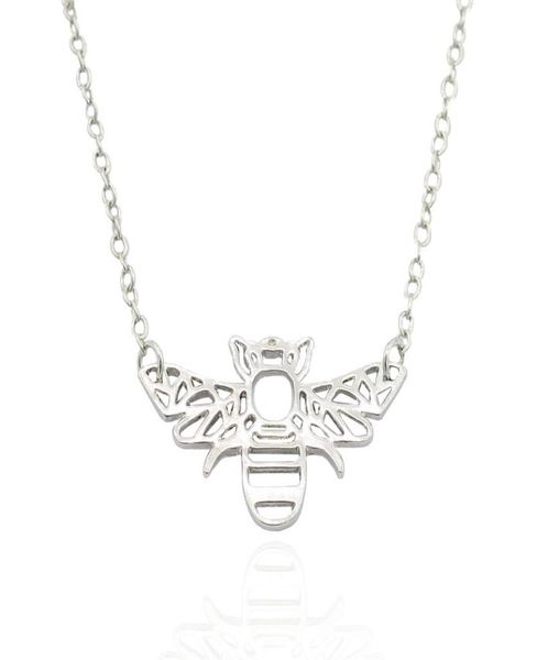 jewelry wild animal origami bee pendant necklaces pendants necklace party honey accessories link chain everyday ketting gift ann6386394, Silver
jewelry wild animal origami bee pendant necklaces pendants necklace party honey accessories link chain everyday ketting gift ann6386394, Silver