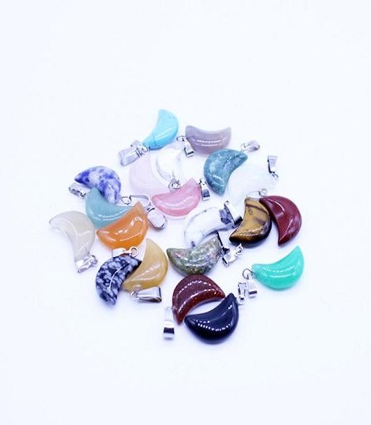natural stone charms crystal moon pendants turquoises quartz crystal tiger eye opal agates charm for diy jewelry making necklace a9802444, Silver
natural stone charms crystal moon pendants turquoises quartz crystal tiger eye opal agates charm for diy jewelry making necklace a9802444, Silver