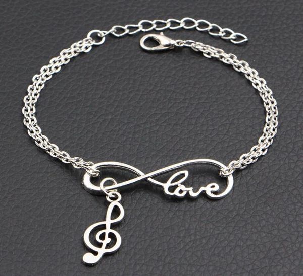 love infinity music note pendant charm bracelets bangles boho fashion handmade silver double link chain bracelets women men jewe5705659, Golden;silver
love infinity music note pendant charm bracelets bangles boho fashion handmade silver double link chain bracelets women men jewe5705659, Golden;silver