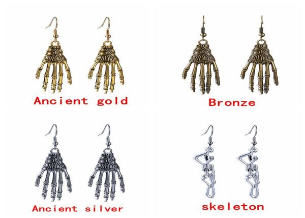 fashion halloween festival skull hand earring for women and children vintage skull bones dangle earrings7796197, Golden
fashion halloween festival skull hand earring for women and children vintage skull bones dangle earrings7796197, Golden