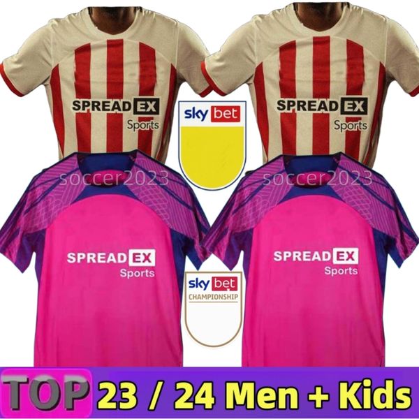 23 24 sunderland soccer jerseys stewart simms roberts amad clarke dajaku embleton evans o'nien 2023 2024 pritchard mens kids kit home, Black;yellow
23 24 sunderland soccer jerseys stewart simms roberts amad clarke dajaku embleton evans o'nien 2023 2024 pritchard mens kids kit home, Black;yellow