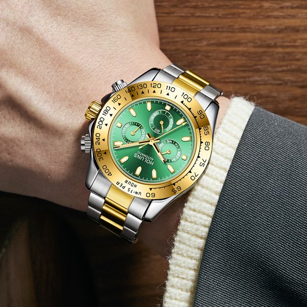2023 new men's automatic watch mechanical watch all stainless steel swimming watch sapphire luminous watch business casual luxury watch, Slivery;brown
2023 new men's automatic watch mechanical watch all stainless steel swimming watch sapphire luminous watch business casual luxury watch, Slivery;brown