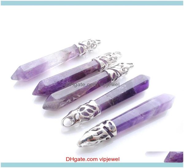 necklaces pendants jewelrywojiaer natural amethyst gem stone hexagonal pointed reiki chakra pendant bead charm jewelry dn3012 dr3781714, Silver
necklaces pendants jewelrywojiaer natural amethyst gem stone hexagonal pointed reiki chakra pendant bead charm jewelry dn3012 dr3781714, Silver