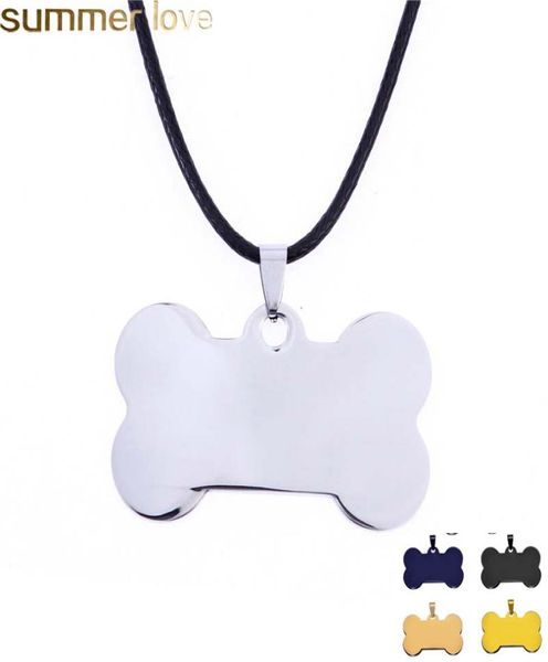 fashion custom engrave name glossy bone dog tag necklaces for women black gold silver stainless steel pet cat dog tag necklace jew6729172
fashion custom engrave name glossy bone dog tag necklaces for women black gold silver stainless steel pet cat dog tag necklace jew6729172