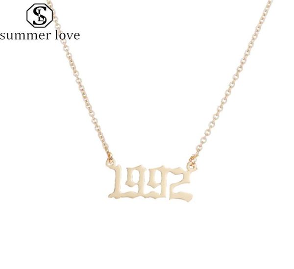 birth years stainless steel necklace initial year number necklace birthday gift charm friendship old english arabic mumerals jewel6275811, Silver
birth years stainless steel necklace initial year number necklace birthday gift charm friendship old english arabic mumerals jewel6275811, Silver