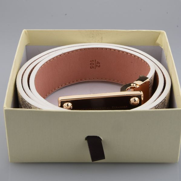 designer belt for men and women belt 3.8cm width belt brand rectangle l buckle v luxury classic plaid woman belts designer men with belt box, Black;brown
designer belt for men and women belt 3.8cm width belt brand rectangle l buckle v luxury classic plaid woman belts designer men with belt box, Black;brown