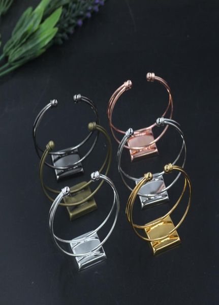 2525mm copper square cuff bangle settings base 6colors blank cabochon settings cameo base bezel tray diy bangle bracelets k01041534635, Black
2525mm copper square cuff bangle settings base 6colors blank cabochon settings cameo base bezel tray diy bangle bracelets k01041534635, Black