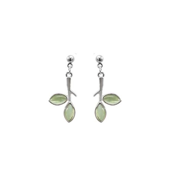 s925 silver needle earrings temperament simple forest branch green leaves small fresh earrings9195397
s925 silver needle earrings temperament simple forest branch green leaves small fresh earrings9195397