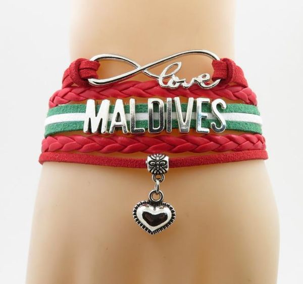 love maldives national flag bracelet heart charm maldives flag leather bracelets bangle for woman and man jewelry gift2801562, Golden;silver
love maldives national flag bracelet heart charm maldives flag leather bracelets bangle for woman and man jewelry gift2801562, Golden;silver