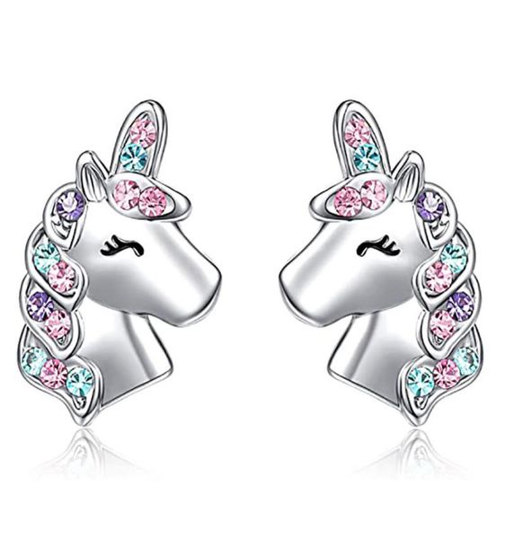women charm unicorn earrings cat love ear studs rainbow children girls fashion accessories 91223731177, Golden;silver
women charm unicorn earrings cat love ear studs rainbow children girls fashion accessories 91223731177, Golden;silver