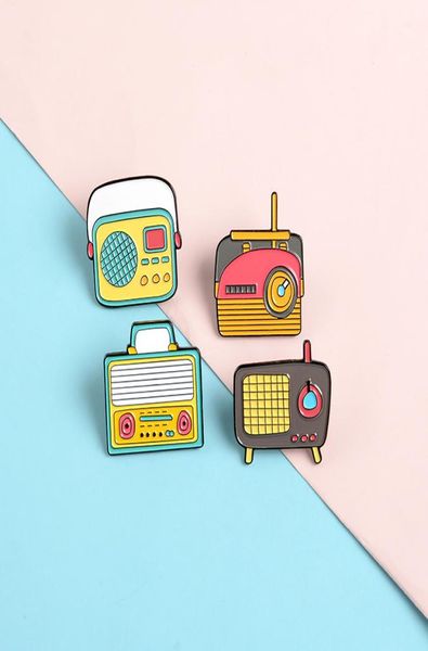 cute small funny radio tv enamel brooches pins for women girl men christmas gift demin shirt decor brooch pin metal kawaii badge9968344, Gray
cute small funny radio tv enamel brooches pins for women girl men christmas gift demin shirt decor brooch pin metal kawaii badge9968344, Gray