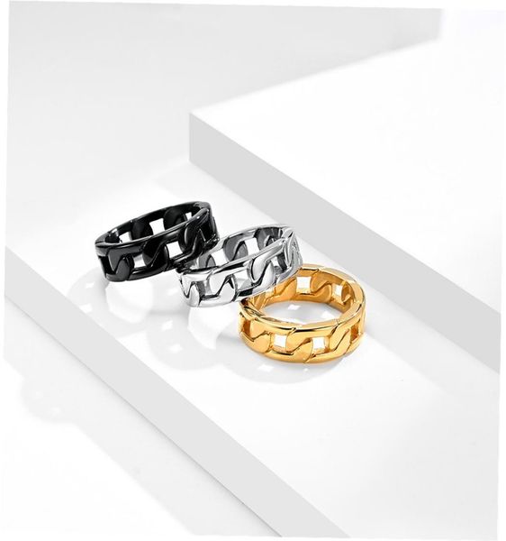 gold silver color stainless steel 7mm punk vintage ring for men cuban link chain male boy finger rings accessory7340158
gold silver color stainless steel 7mm punk vintage ring for men cuban link chain male boy finger rings accessory7340158