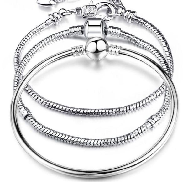 charm bracelets 925 sterling silver 3mm snake chain fit charms bead bangle bracelet fashion jewelry diy gift for men women 7 styles4152829, Golden;silver
charm bracelets 925 sterling silver 3mm snake chain fit charms bead bangle bracelet fashion jewelry diy gift for men women 7 styles4152829, Golden;silver