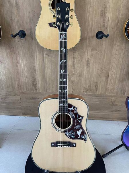 2023 new 41 inch electric acoustic guitar. picea acacia sides and back, patterned abalone shell binding
2023 new 41 inch electric acoustic guitar. picea acacia sides and back, patterned abalone shell binding