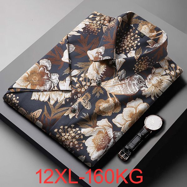 men's dress shirts summer men hawaii beach floral shirts short sleeve plus size 9xl 10xl 11xl 12xl oversize print travel casual comfort, White;black
men's dress shirts summer men hawaii beach floral shirts short sleeve plus size 9xl 10xl 11xl 12xl oversize print travel casual comfort, White;black