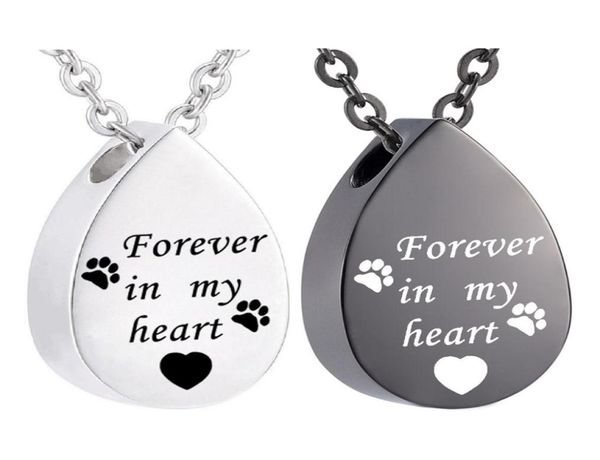stainless steel water droplets urns necklace cremation urn pendant heart forever in my heart memorial keepsake jewelry4354148, Silver
stainless steel water droplets urns necklace cremation urn pendant heart forever in my heart memorial keepsake jewelry4354148, Silver