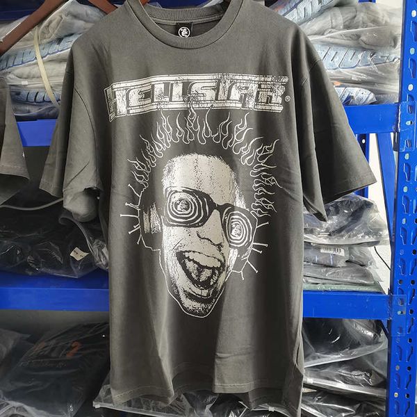 men's t-shirts summer oversized t shirt hellstar studios rage tee rapper wash grey heavy craft men women pure cotton t shirt, White;black
men's t-shirts summer oversized t shirt hellstar studios rage tee rapper wash grey heavy craft men women pure cotton t shirt, White;black