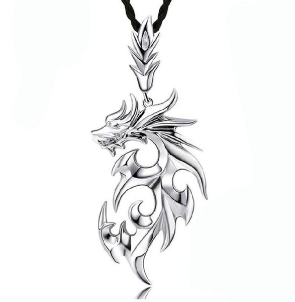 pretty necklaces pendants white gold plated stainless steel dragon pendant men necklace with leather chain stainless steel necklac8435387, Silver
pretty necklaces pendants white gold plated stainless steel dragon pendant men necklace with leather chain stainless steel necklac8435387, Silver