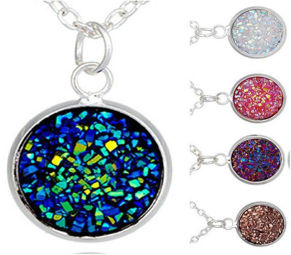 6colors women039s silver plated resin druzy crystals gem pendant necklace jewelry gift pendant necklace2466075
6colors women039s silver plated resin druzy crystals gem pendant necklace jewelry gift pendant necklace2466075