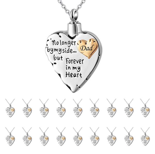 stainless steel memorial necklace for mom dad pet cremation pendant jewelry set no longer by my side forever in my heart6820651, Silver
stainless steel memorial necklace for mom dad pet cremation pendant jewelry set no longer by my side forever in my heart6820651, Silver