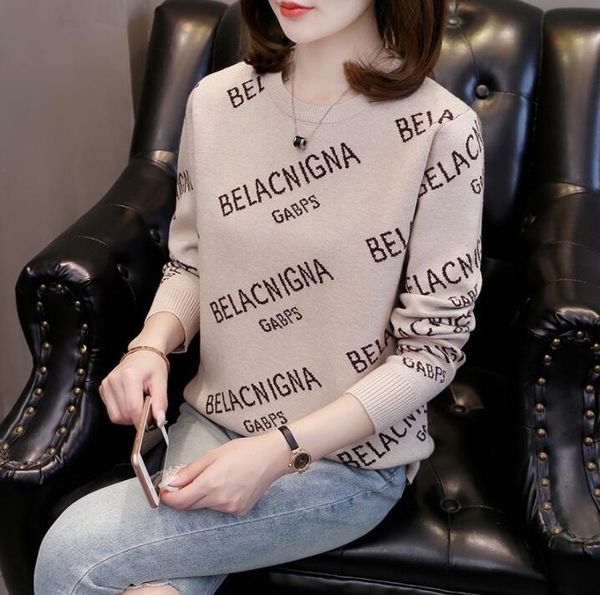 women's sweaters oversize knits designer with b letter pattern girls milan runway crop shirt, White;black
women's sweaters oversize knits designer with b letter pattern girls milan runway crop shirt, White;black