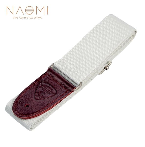 naomi guitar strap leather head adjustable shoulder strap for guitar bass guitar parts accessories white new1933439
naomi guitar strap leather head adjustable shoulder strap for guitar bass guitar parts accessories white new1933439
