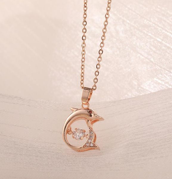 korean version of the smart little dolphin pendant necklaces women ins net red temperament fashion necklace7198951, Silver
korean version of the smart little dolphin pendant necklaces women ins net red temperament fashion necklace7198951, Silver